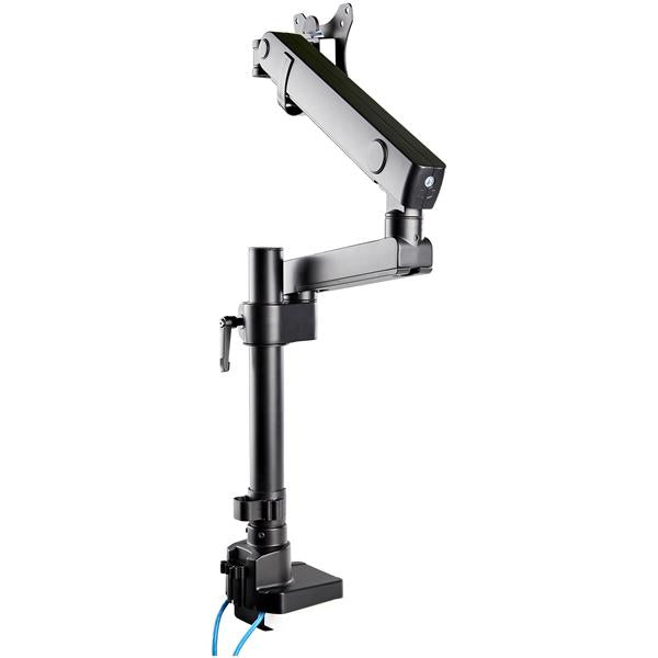 StarTech.com ARMPIVOT2USB3 skærmbeslag og -stativer 86,4 cm (34") Skrivebord Sort