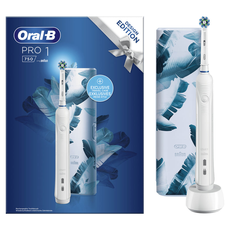 Oral-B 80337276 elektrisk tandbørste Voksen Roterende, pulserende tandbørste Hvid