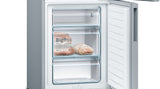 Bosch Serie 4 KGV33VLEA køle-/fryseskab Fritstående 289 L Rustfrit stål