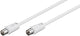 Microconnect COAX025W koaxial kabel Koaksial 2,5 m Hvid