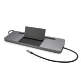 i-tec Metal C31FLATDOCKPDPRO dockingstation Ledningsført USB 3.2 Gen 1 (3.1 Gen 1) Type-C Grå