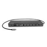 i-tec Metal C31FLATDOCKPDPRO dockingstation Ledningsført USB 3.2 Gen 1 (3.1 Gen 1) Type-C Grå