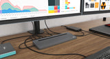 i-tec Metal C31FLATDOCKPDPRO dockingstation Ledningsført USB 3.2 Gen 1 (3.1 Gen 1) Type-C Grå