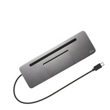 i-tec Metal C31FLATDOCKPDPRO dockingstation Ledningsført USB 3.2 Gen 1 (3.1 Gen 1) Type-C Grå