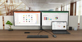 i-tec C31DUALDPDOCKPD100W dockingstation Ledningsført USB 3.2 Gen 1 (3.1 Gen 1) Type-C Sort