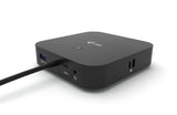 i-tec C31DUALDPDOCKPD100W dockingstation Ledningsført USB 3.2 Gen 1 (3.1 Gen 1) Type-C Sort