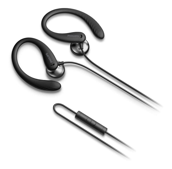 Philips TAA1105BK/00 hovedtelefoner/headset Ledningsført Ørekrog, I ørerne Sport Sort