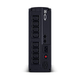 CyberPower VP1200EILCD UPS-enhed Interaktivt indgangsstik 1,2 kVA 720 W 8 AC stikkontakt(er)