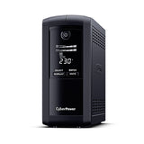 CyberPower VP1000ELCD UPS-enhed Interaktivt indgangsstik 1 kVA 550 W 4 AC stikkontakt(er)
