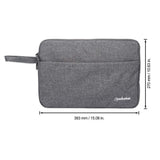 Manhattan 439916 taske og etui til laptop 36,8 cm (14.5") Grå