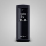CyberPower Tracer III VP1600ELCD-FR UPS-enhed Interaktivt indgangsstik 1,6 kVA 900 W 5 AC stikkontakt(er)