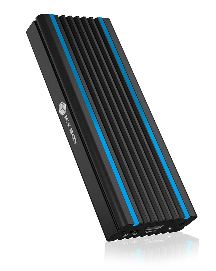 ICY BOX IB-1824ML-C31 SSD kabinet Sort M.2