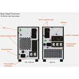 Vertiv Liebert EDGE-1500IMT UPS-enhed Interaktivt indgangsstik 1,5 kVA 1350 W 5 AC stikkontakt(er)