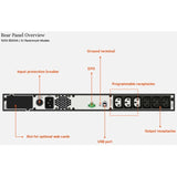 Vertiv Liebert EDGE-1000IRM1U UPS-enhed Interaktivt indgangsstik 1 kVA 900 W 3 AC stikkontakt(er)