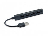 Conceptronic HUBBIES05B interface hub USB 2.0 480 Mbit/s Sort