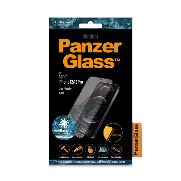 PanzerGlass ® Screen Protector iPhone 12 | 12 Pro | Edge-to-Edge Klar skærmbeskytter Apple 1 stk
