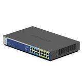 NETGEAR GS516UP Ikke administreret Gigabit Ethernet (10/100/1000) Strøm over Ethernet (PoE) Grå