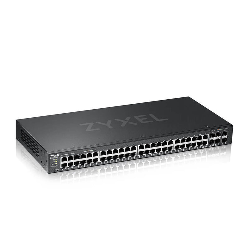 Zyxel GS2220-50-EU0101F netværksswitch Administreret L2 Gigabit Ethernet (10/100/1000) Sort