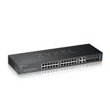 Zyxel GS2220-28-EU0101F netværksswitch Administreret L2 Gigabit Ethernet (10/100/1000) Sort