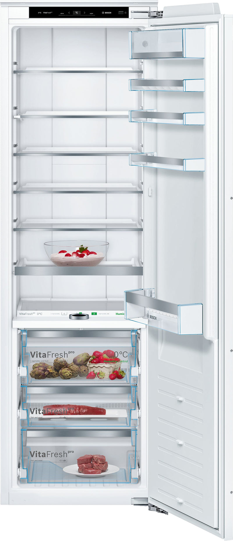 Bosch Serie 8 KIF81PFE0 køleskab Indbygget 289 L
