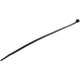 StarTech.com CBMZT10B kabelsamler Udløselig kabelbinder Nylon, Plast Sort 100 stk