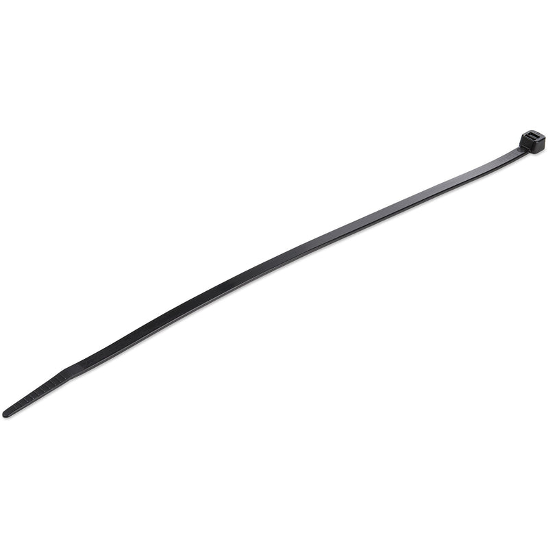 StarTech.com CBMZT10BK kabelsamler Udløselig kabelbinder Nylon, Plast Sort 1000 stk