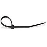 StarTech.com CBMZT4BK kabelsamler Udløselig kabelbinder Nylon, Plast Sort 1000 stk