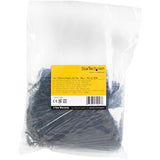 StarTech.com CBMZT4BK kabelsamler Udløselig kabelbinder Nylon, Plast Sort 1000 stk