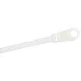 StarTech.com CBMZTS10N8 kabelsamler Udløselig kabelbinder Nylon Hvid 100 stk