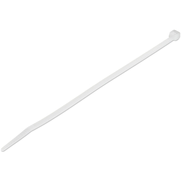 StarTech.com CBMZT8N kabelsamler Udløselig kabelbinder Nylon, Plast Hvid 100 stk