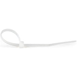 StarTech.com CBMZT4NK kabelsamler Udløselig kabelbinder Nylon, Plast Hvid 1000 stk