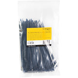 StarTech.com CBMZT6B kabelsamler Udløselig kabelbinder Nylon, Plast Sort 100 stk