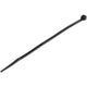 StarTech.com CBMZT6BK kabelsamler Udløselig kabelbinder Nylon, Plast Sort 1000 stk
