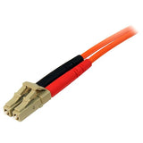 StarTech.com 50FIBLCLC2 InfiniBand og fiberoptisk kabel 2 m LC Orange