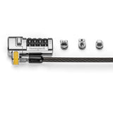 Kensington ClickSafe Universal Combination Laptop Lock kabellås Sort, Metallic 1,8 m