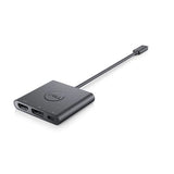 DELL DBQAUANBC070 dockingstation Ledningsført USB 3.2 Gen 2 (3.1 Gen 2) Type-C Sort