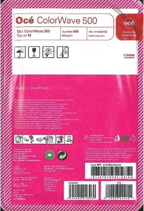 Canon OCE ColorWave 500 tonerpatron 1 stk Original Magenta