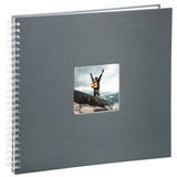 Hama Fine Art fotoalbum og arkbeskyttelse Grå 300 ark 10 x 15 cm Spiral indbinding