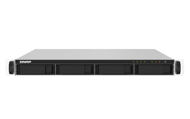 QNAP TS-432PXU-RP NAS Stativ (1U) Annapurna Labs Alpine AL-324 2 GB DDR4 0 TB Sort