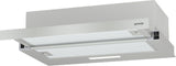 Gorenje TH60E3X Semi indbygget (træk ud) Rustfrit stål 350 m³/t