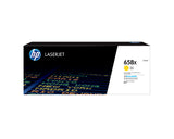 HP 658X High Yield Yellow Original LaserJet Toner Cartridge tonerpatron 1 stk