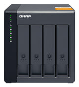 QNAP TL-D400S drevkabinet HDD/SSD kabinet Sort, Grå 2.5/3.5"