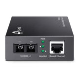 TP-Link MC210CS netværksomformer til medie 1000 Mbit/s 1310 nm Enkeltilstand Sort