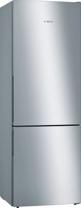 Bosch Serie 6 KGE49AICA køle-/fryseskab Fritstående 419 L Rustfrit stål