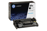 HP 89X High Yield Black Original LaserJet Toner Cartridge tonerpatron 1 stk