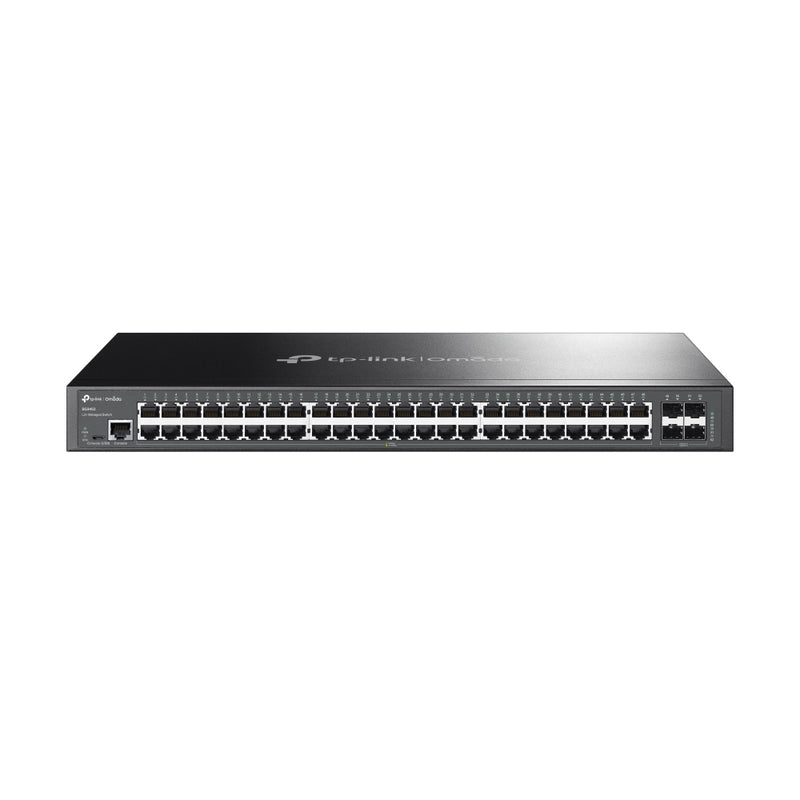 TP-Link Omada SG3452 netværksswitch Administreret L2+ Gigabit Ethernet (10/100/1000) 1U Sort