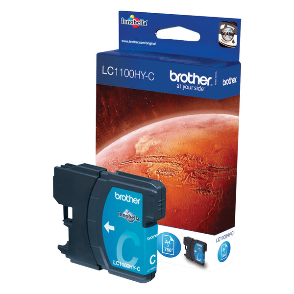 Brother LC1100HYC blækpatron 1 stk Original Blå