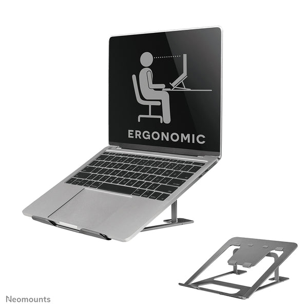 Neomounts NSLS085GREY laptop stativ Grå 43,2 cm (17")