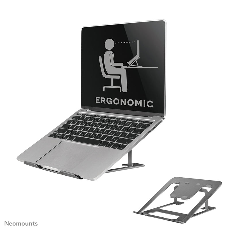 Neomounts NSLS085GREY laptop stativ Grå 43,2 cm (17")
