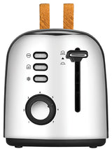 Unold 2er Retro 7 2 skive(r) 750 W Rustfrit stål
